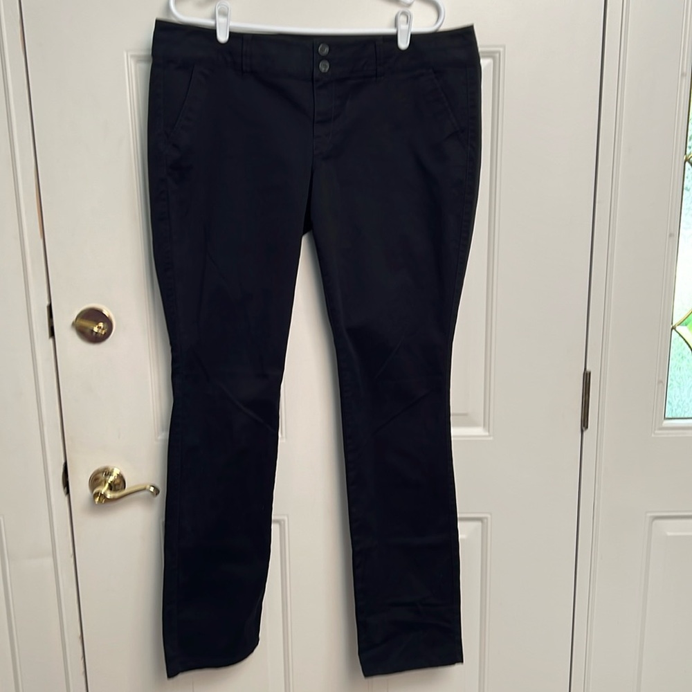 American Eagle Women’s Black Skinny Stretch Pants. 16 Long